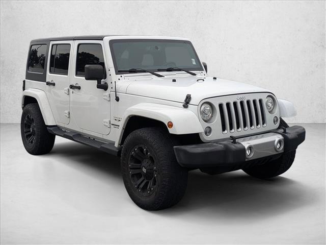 used 2017 Jeep Wrangler Unlimited car, priced at $19,995