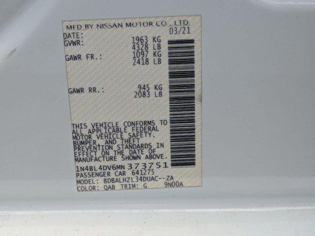 used 2021 Nissan Altima car, priced at $17,995