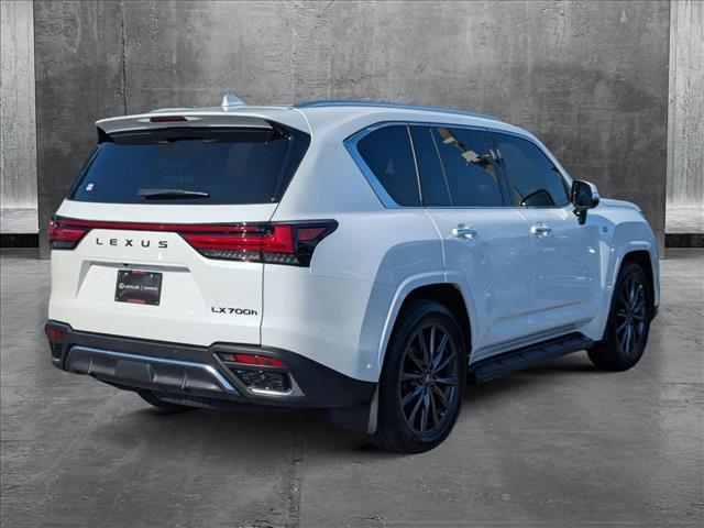 new 2025 Lexus LX 700h car, priced at $121,856