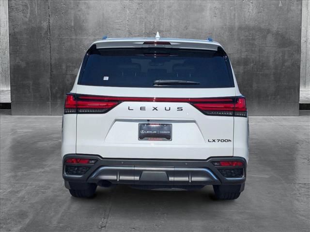 new 2025 Lexus LX 700h car, priced at $121,856