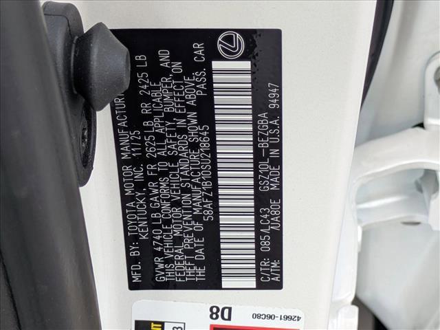 new 2025 Lexus ES 350 car, priced at $53,525