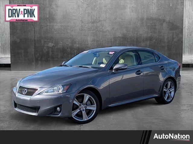 used 2012 Lexus IS 250 car, priced at $15,339