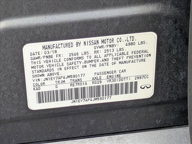 used 2018 INFINITI Q50 car, priced at $14,337