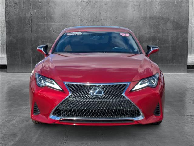 used 2022 Lexus RC 350 car, priced at $43,497