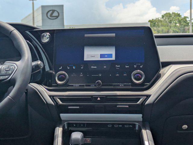 new 2025 Lexus TX 350 car, priced at $65,288