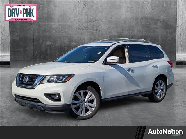 used 2018 Nissan Pathfinder car, priced at $17,405