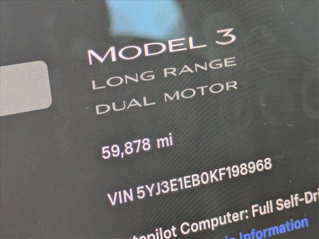 used 2019 Tesla Model 3 car, priced at $21,398