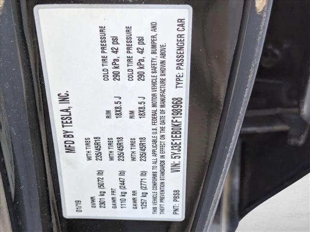 used 2019 Tesla Model 3 car, priced at $21,398