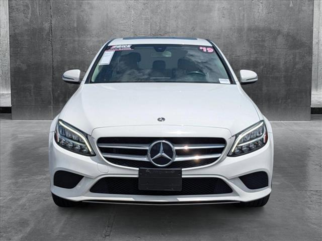 used 2019 Mercedes-Benz C-Class car, priced at $17,994