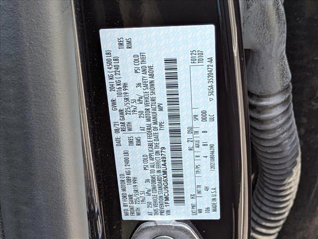 used 2021 Ford Escape car, priced at $20,492