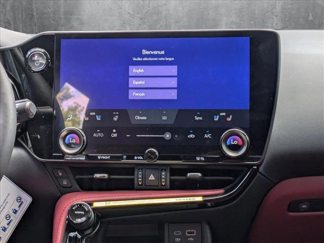 new 2025 Lexus NX 350h car, priced at $57,694