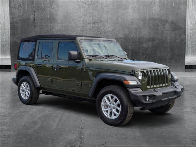 used 2023 Jeep Wrangler car, priced at $34,498