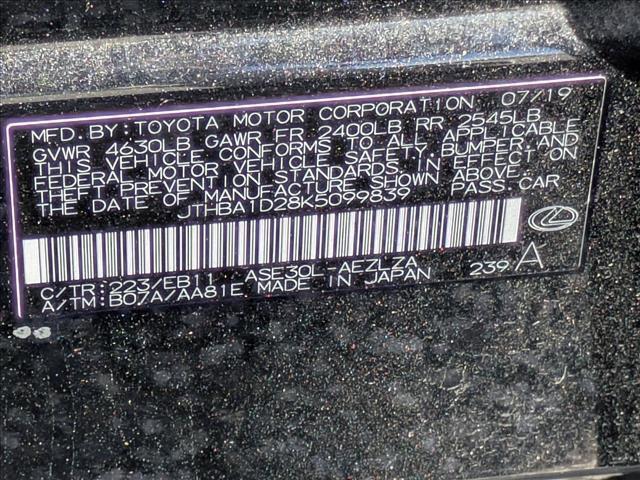 used 2019 Lexus IS 300 car, priced at $26,498