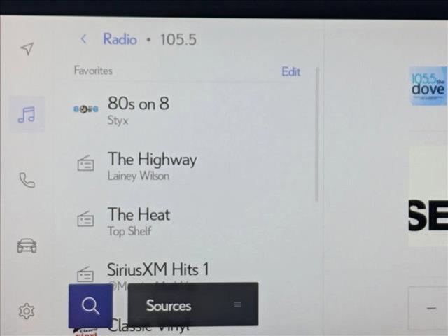 new 2025 Lexus ES 350 car, priced at $47,347