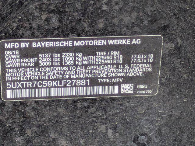 used 2019 BMW X3 car, priced at $15,791