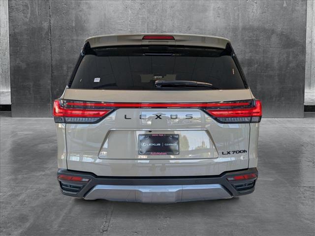 new 2025 Lexus LX 700h car, priced at $119,786