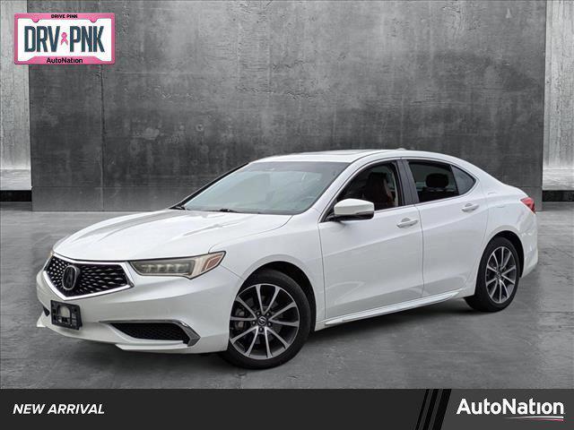 used 2018 Acura TLX car, priced at $18,795