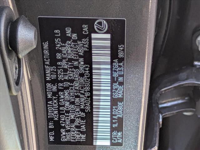 new 2025 Lexus ES 350 car, priced at $46,317