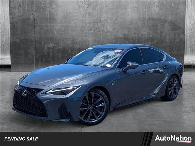 used 2022 Lexus IS 350 car, priced at $39,511