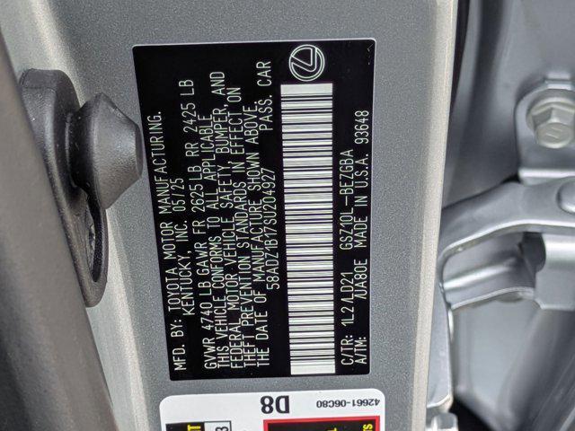 new 2025 Lexus ES 350 car, priced at $46,041