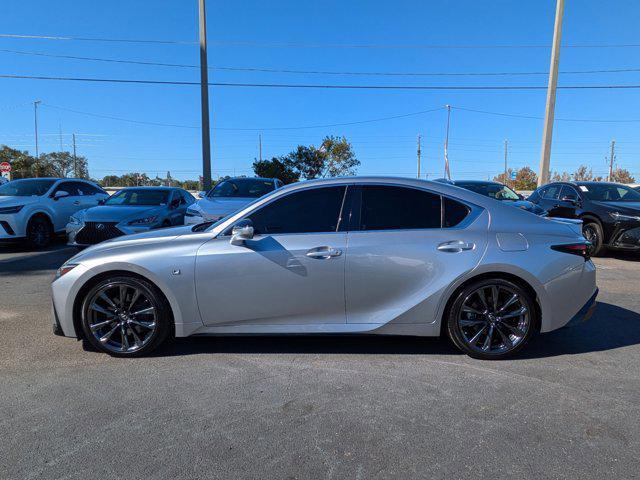 used 2021 Lexus IS 350 car, priced at $38,338