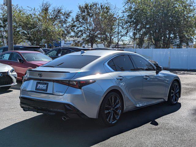 used 2021 Lexus IS 350 car, priced at $38,338