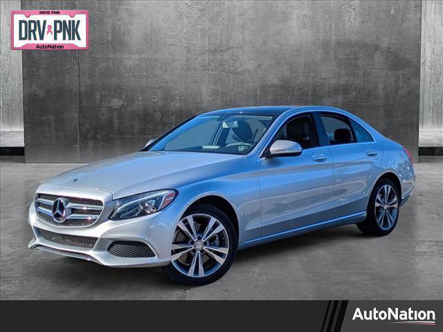 used 2015 Mercedes-Benz C-Class car, priced at $17,597