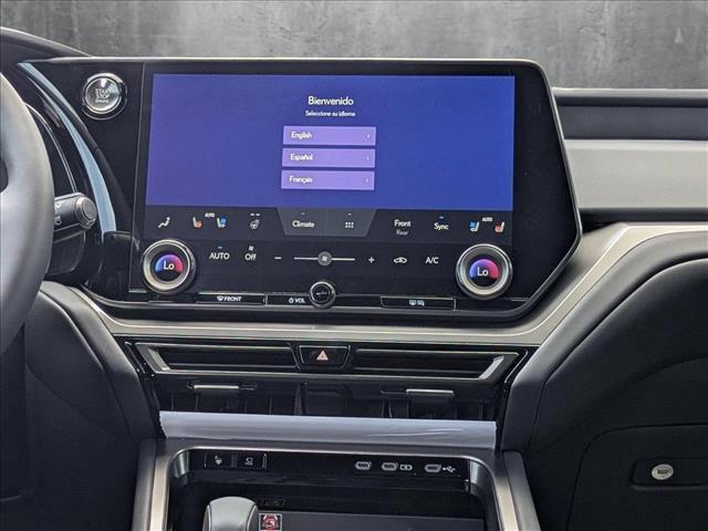 new 2025 Lexus TX 350 car, priced at $65,498