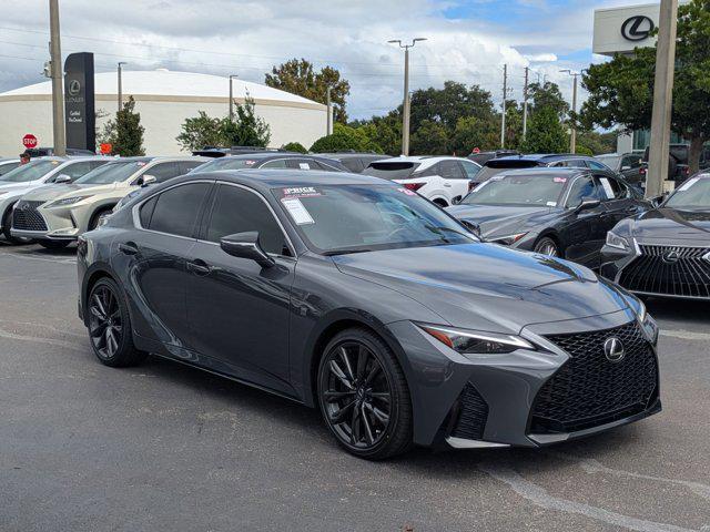 used 2024 Lexus IS 350 car, priced at $39,995