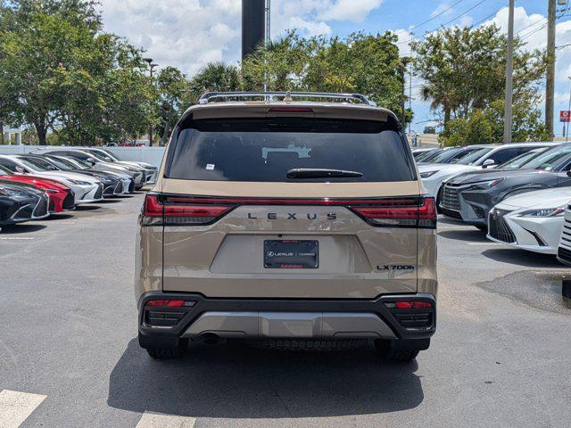 new 2025 Lexus LX 700h car, priced at $119,535