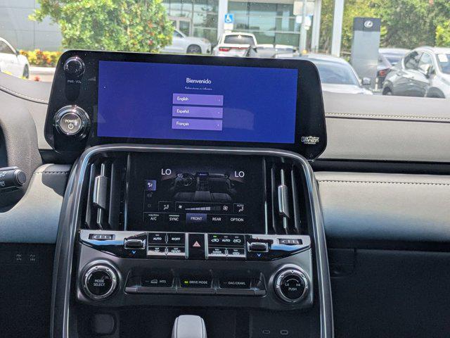 new 2025 Lexus LX 700h car, priced at $119,535