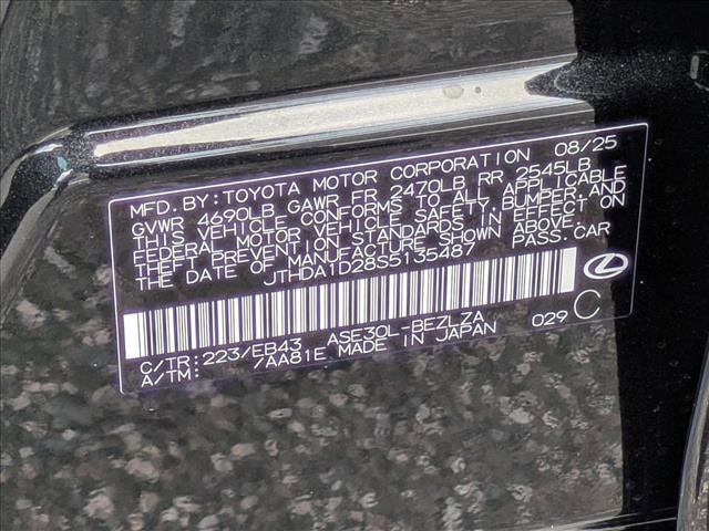 new 2025 Lexus IS 300 car, priced at $44,414