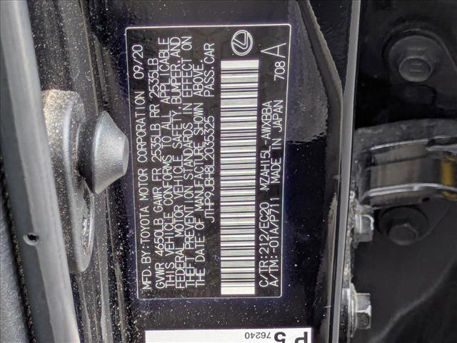 used 2020 Lexus UX 250h car, priced at $23,877