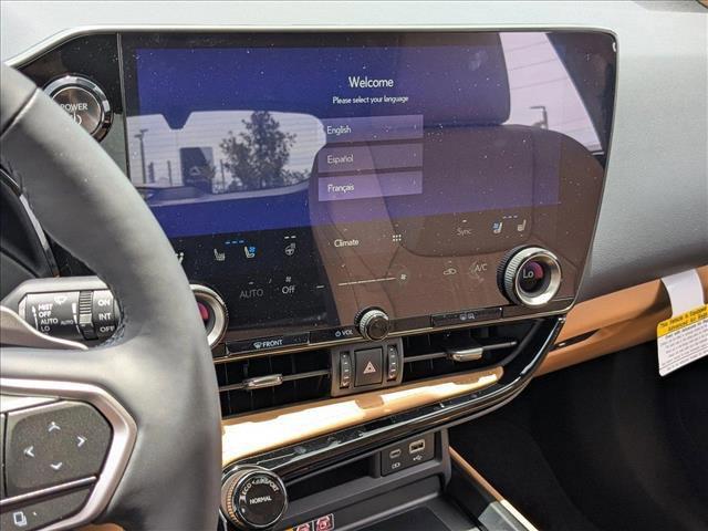 new 2025 Lexus NX 350h car, priced at $54,110