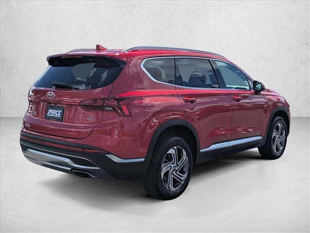 used 2021 Hyundai Santa Fe car, priced at $20,891