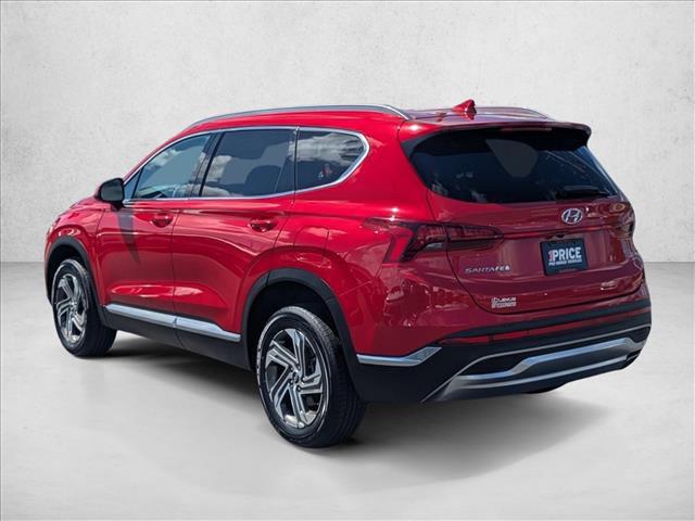 used 2021 Hyundai Santa Fe car, priced at $20,891