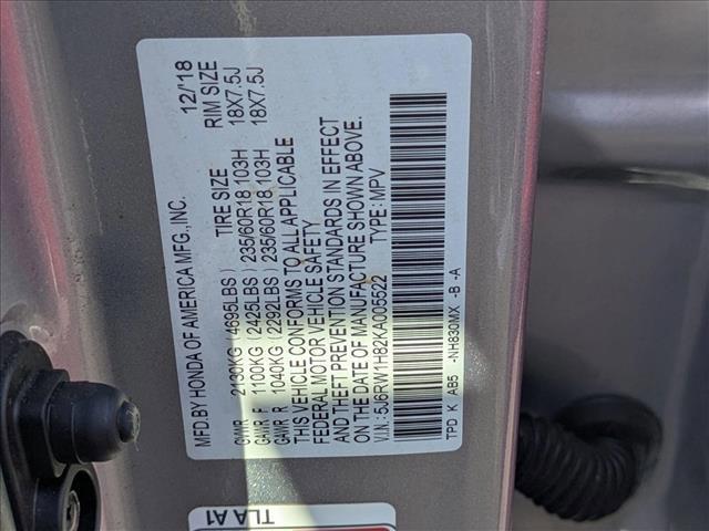 used 2019 Honda CR-V car, priced at $21,345