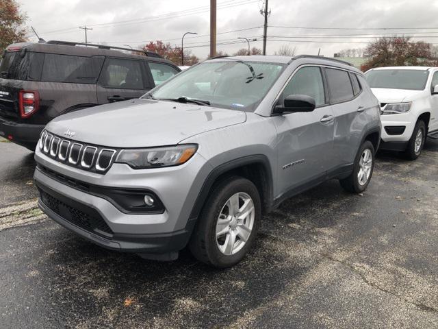 used 2022 Jeep Compass car, priced at $21,645