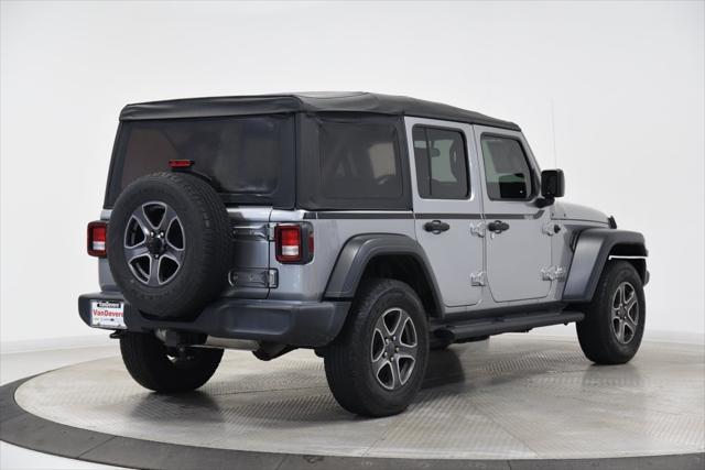 used 2019 Jeep Wrangler Unlimited car, priced at $24,563