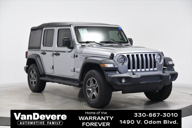 used 2019 Jeep Wrangler Unlimited car, priced at $25,595