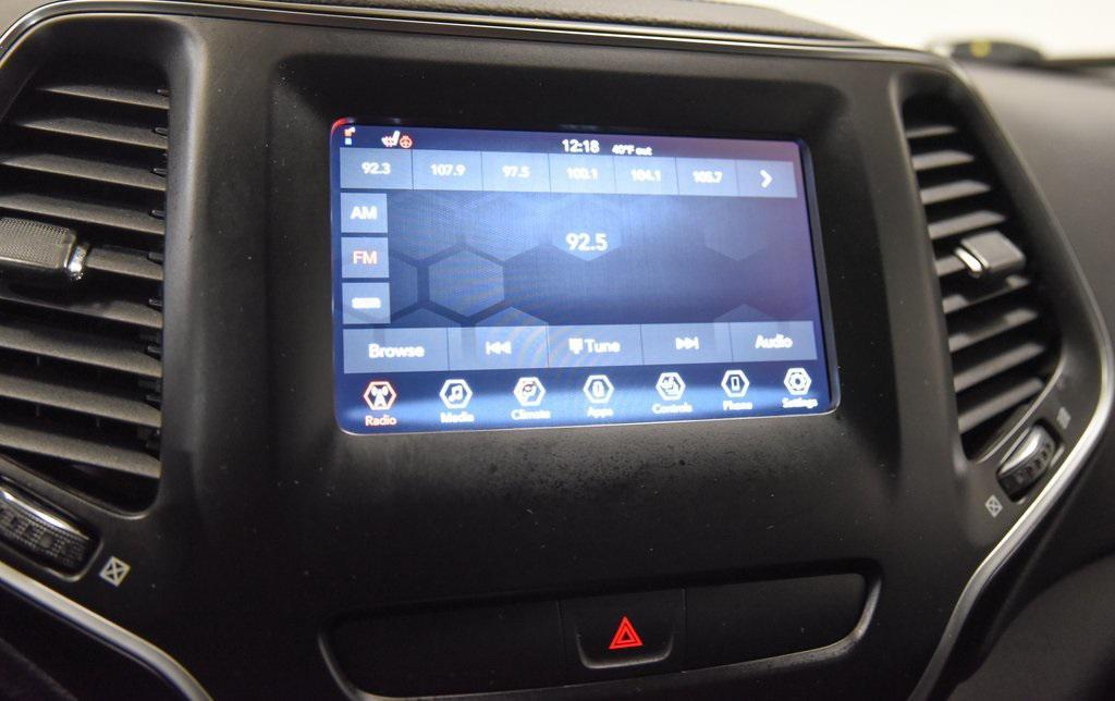 used 2019 Jeep Cherokee car, priced at $17,500