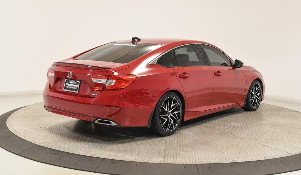 used 2021 Honda Accord car, priced at $21,700