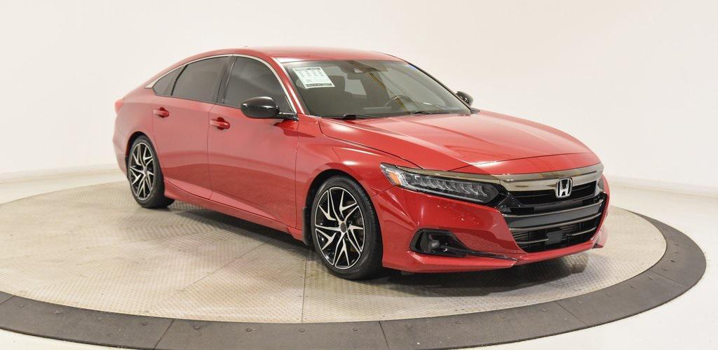 used 2021 Honda Accord car, priced at $21,700