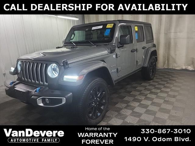 used 2023 Jeep Wrangler 4xe car, priced at $31,995