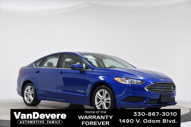 used 2018 Ford Fusion Hybrid car, priced at $15,995