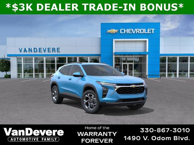 new 2025 Chevrolet Trax car, priced at $22,589