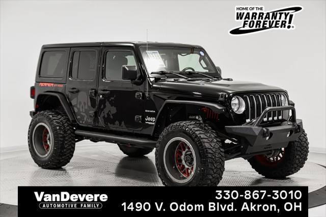 used 2018 Jeep Wrangler Unlimited car, priced at $26,491