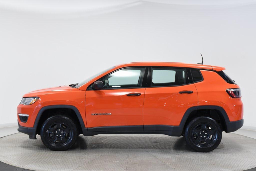 used 2021 Jeep Compass car, priced at $17,800