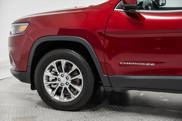 used 2021 Jeep Cherokee car, priced at $21,653