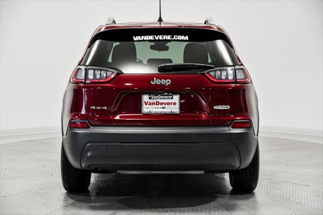 used 2021 Jeep Cherokee car, priced at $21,653